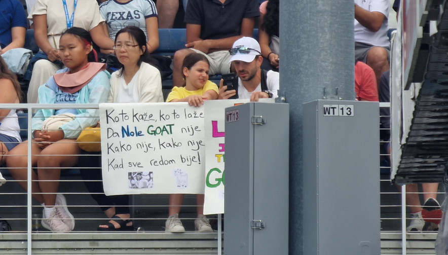 Hit transparent na Novakom treningu: "Ko to kaže, ko to laže..." FOTO