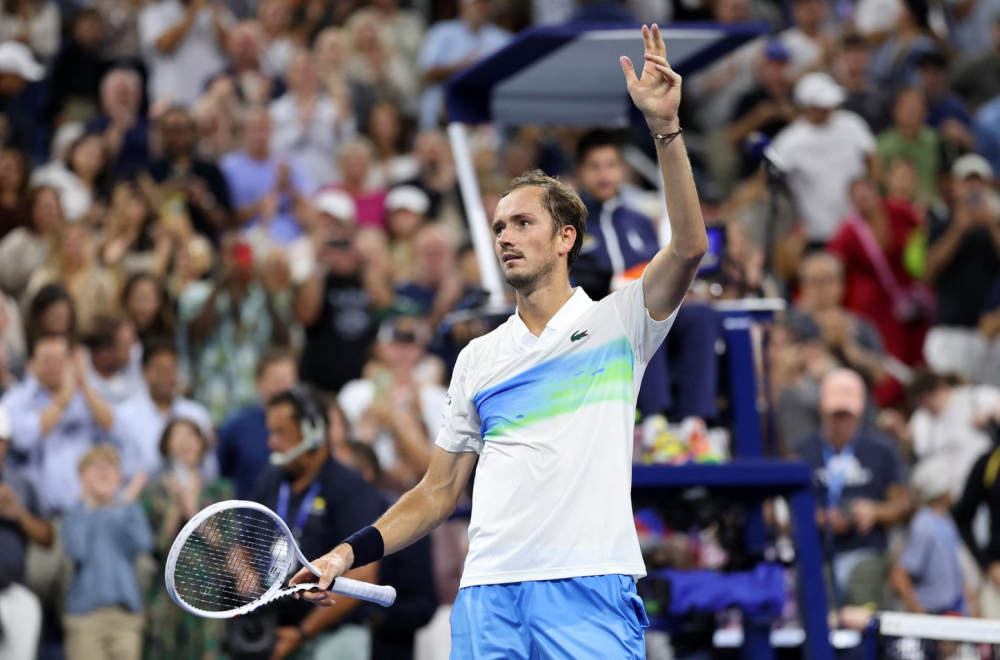 Nikad čudniji US open – Medvedev jedini "preživeo"