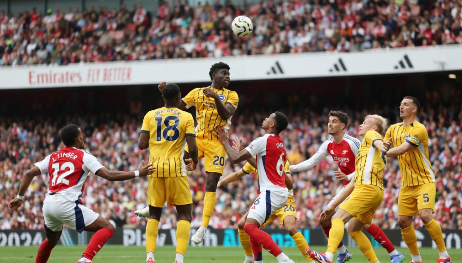 Brajton se ne šali: Srušili Junajted pa "šokirali" Arsenal