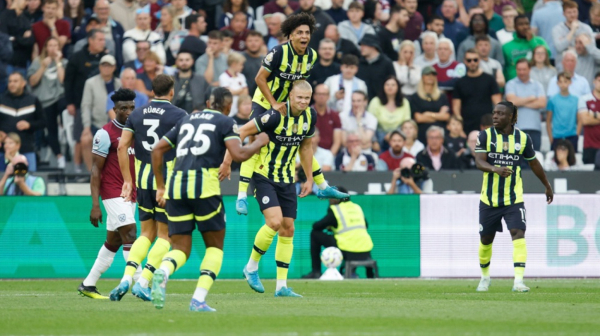 Haland het-trikom razbio Vest Hem VIDEO