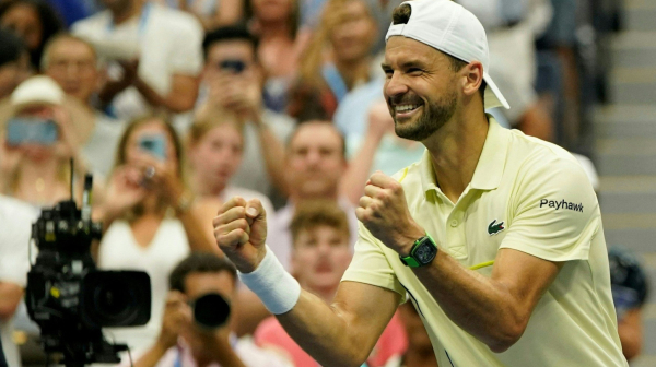 Dimitrov izbacio Rubljova, Fric jači od Ruda VIDEO