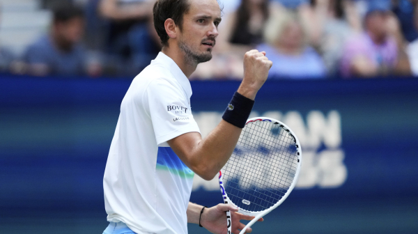 Medvedev izgubio četiri gema