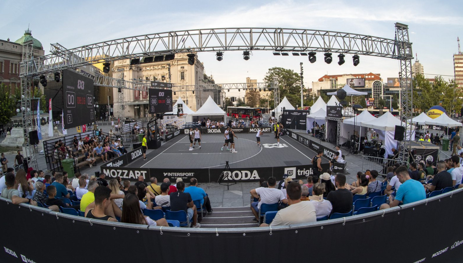 Finale državnog prvenstva u basketu u sredu na Trgu republike