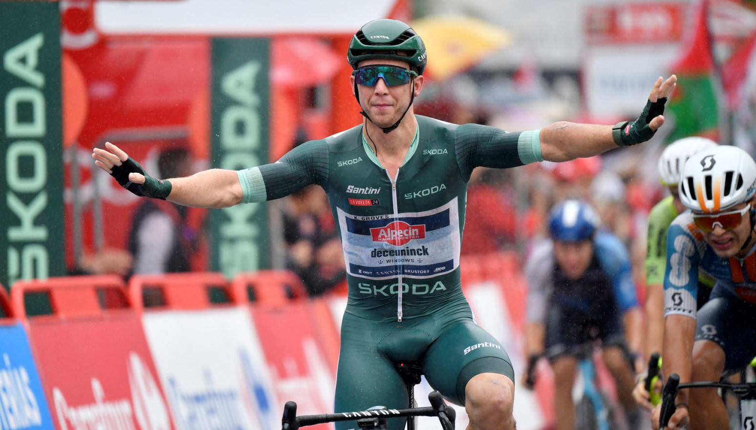 Grovs kišni čovek, prvi na cilju u Santanderu VIDEO