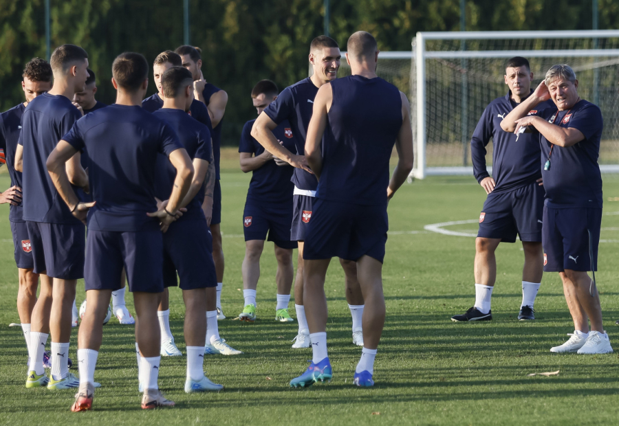 Desetkovana Srbija odradila trening pred Španiju FOTO