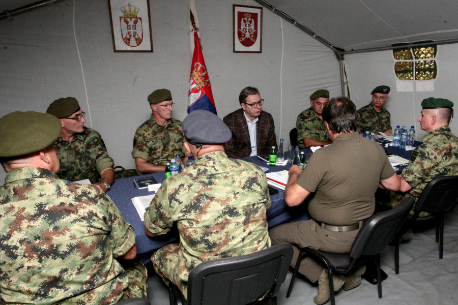 Second day in Podrinje; Vučić in Gučevo: To develop army even more; I