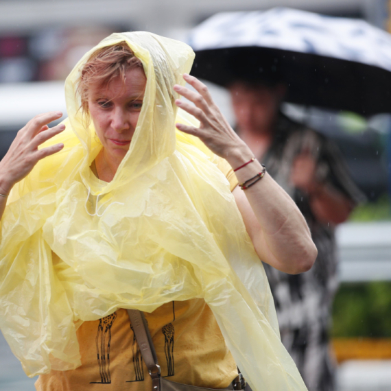 Upaljen narandžasti meteoalarm; Udari vetra i do 70 km/h