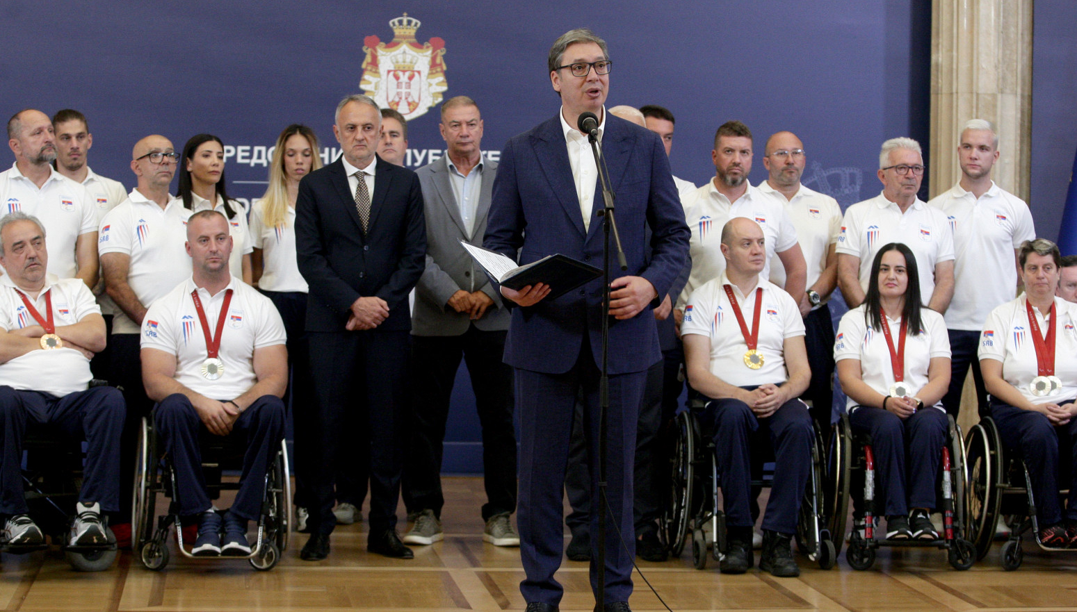 Vučić sa srpskim paraolimpijcima: "Hvala vam beskrajno na svemu" FOTO