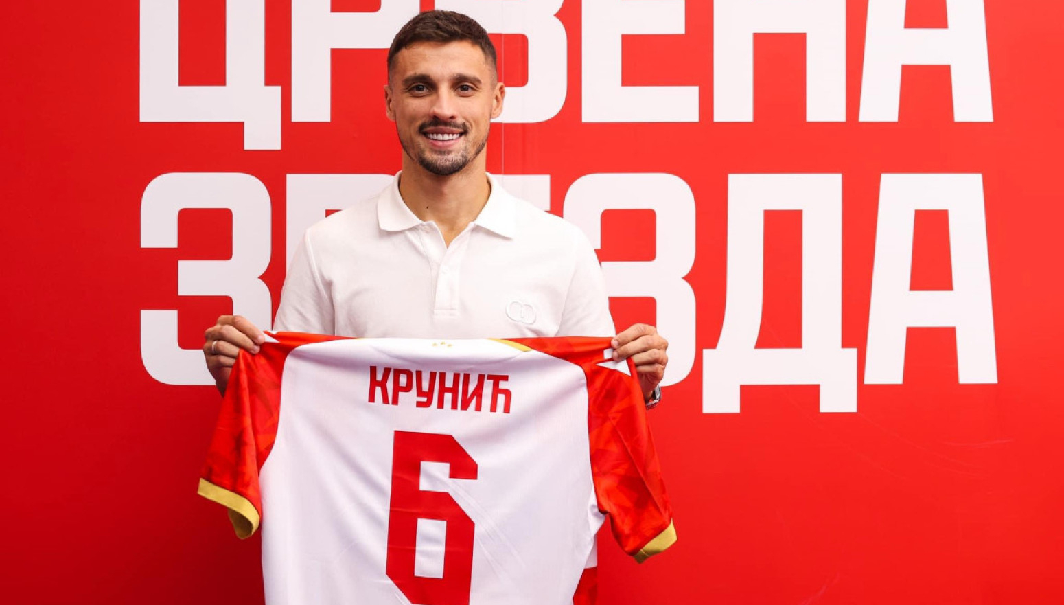 Zvezda predstavila Krunića: "Najsrećniji sam čovek na svetu"