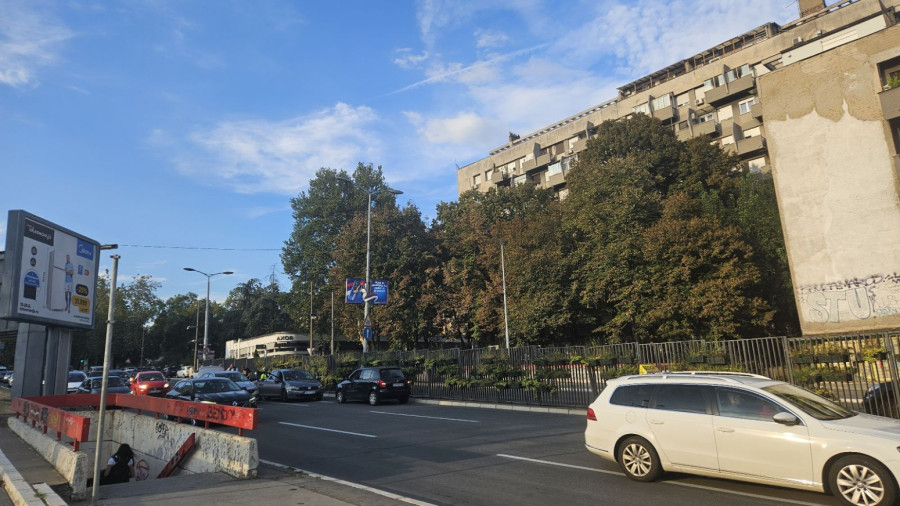 Saobraćajna nesreća u centru Beograda: Stvaraju se gužve FOTO