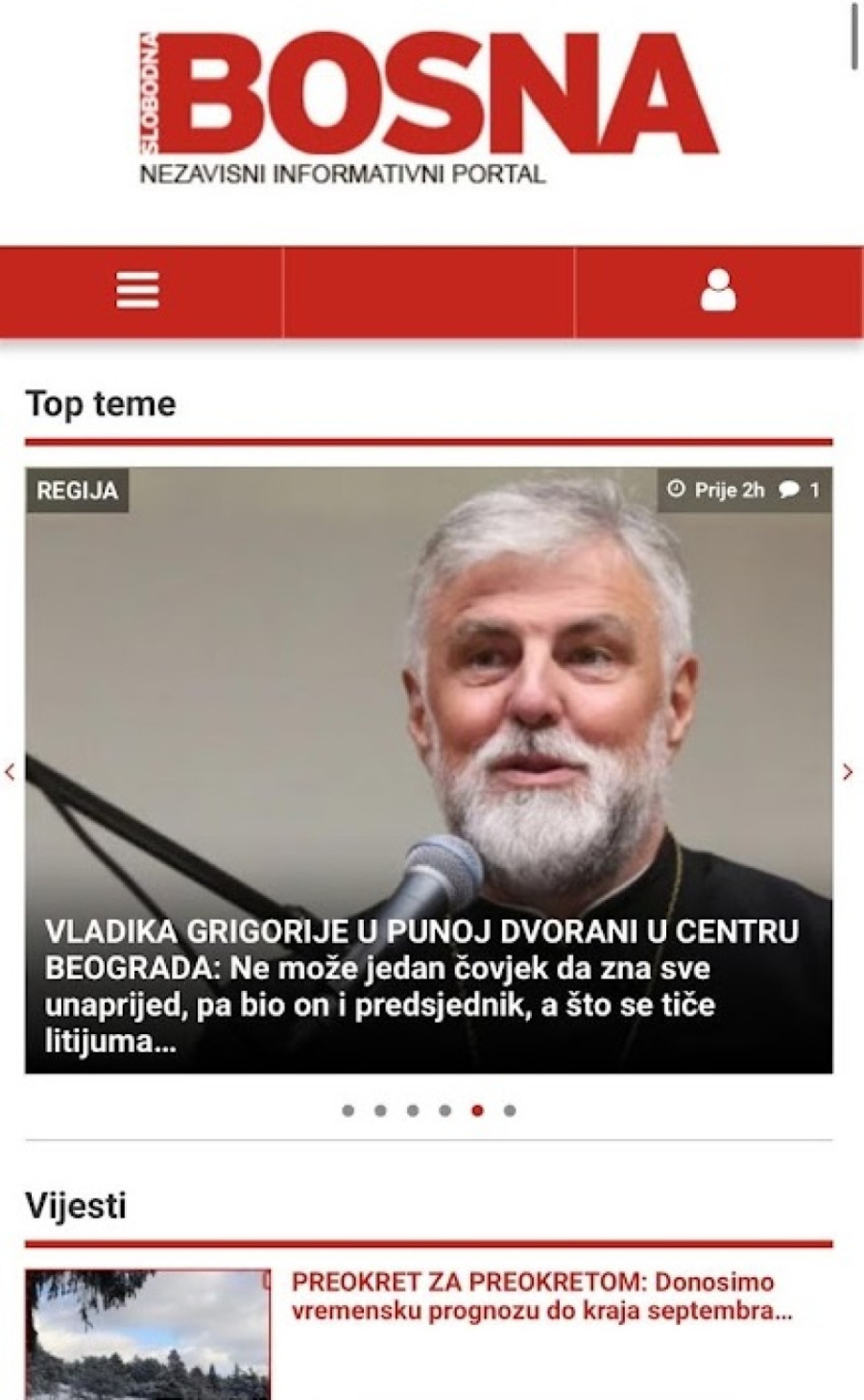 Dovoljno je pogledati najvažnije vesti na islamističkom portalu Slobodna Bosna: Sve će vam biti jasno FOTO