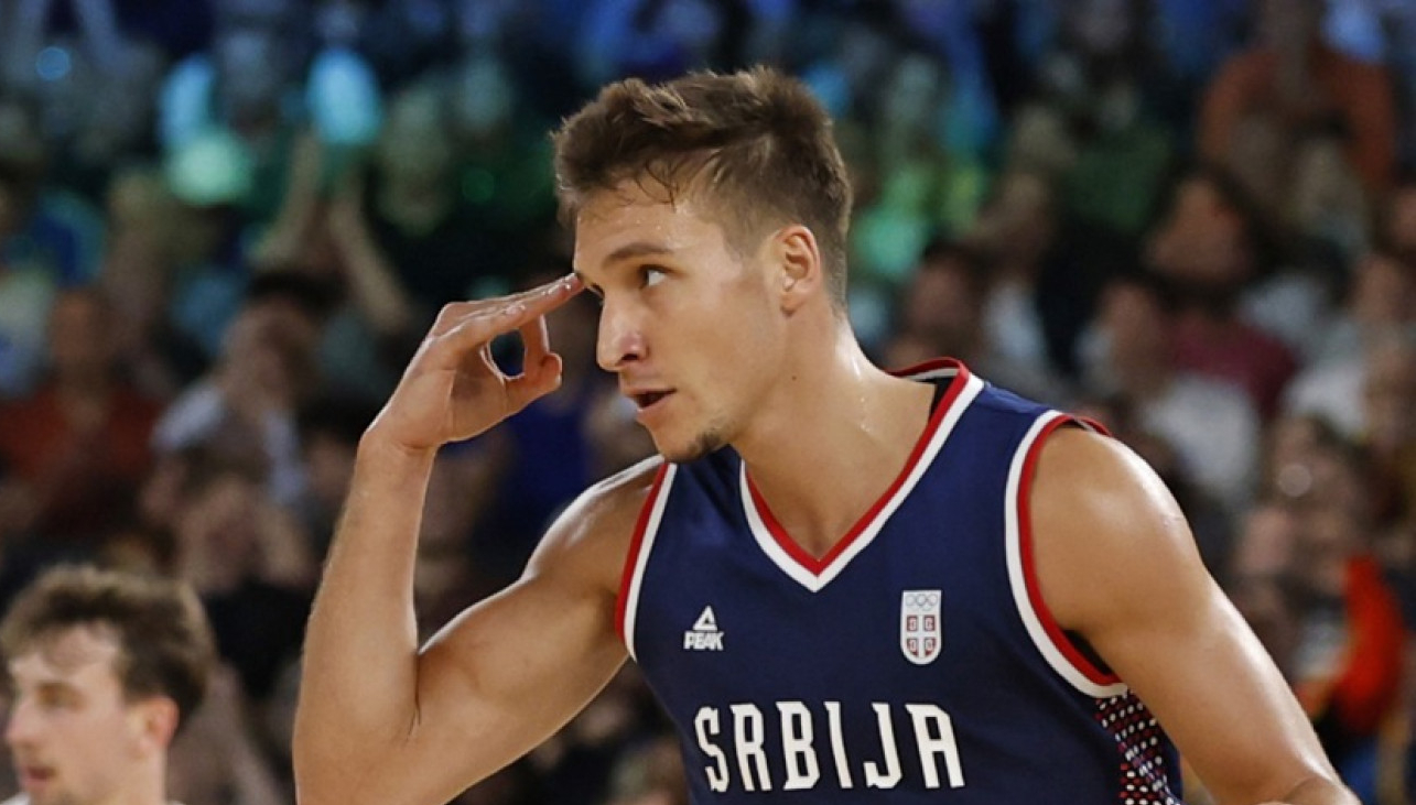 Bogdan Bogdanović u opremi Partizana FOTO