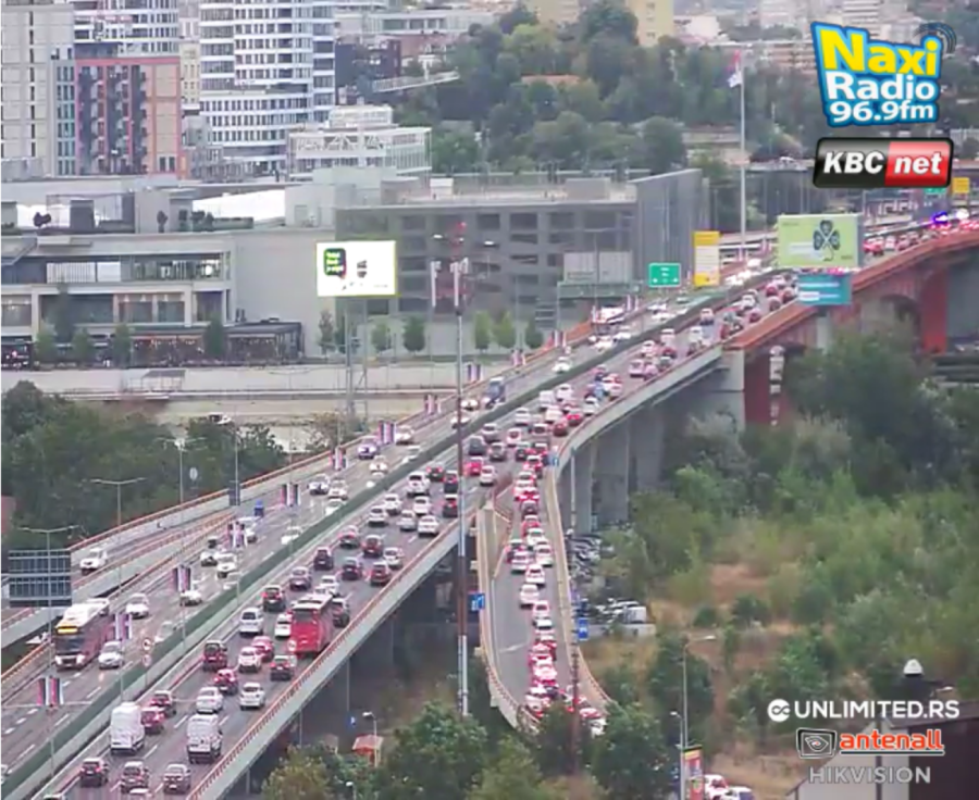 Haos u centru Beograda: Ovo je razlog zašto sve stoji FOTO