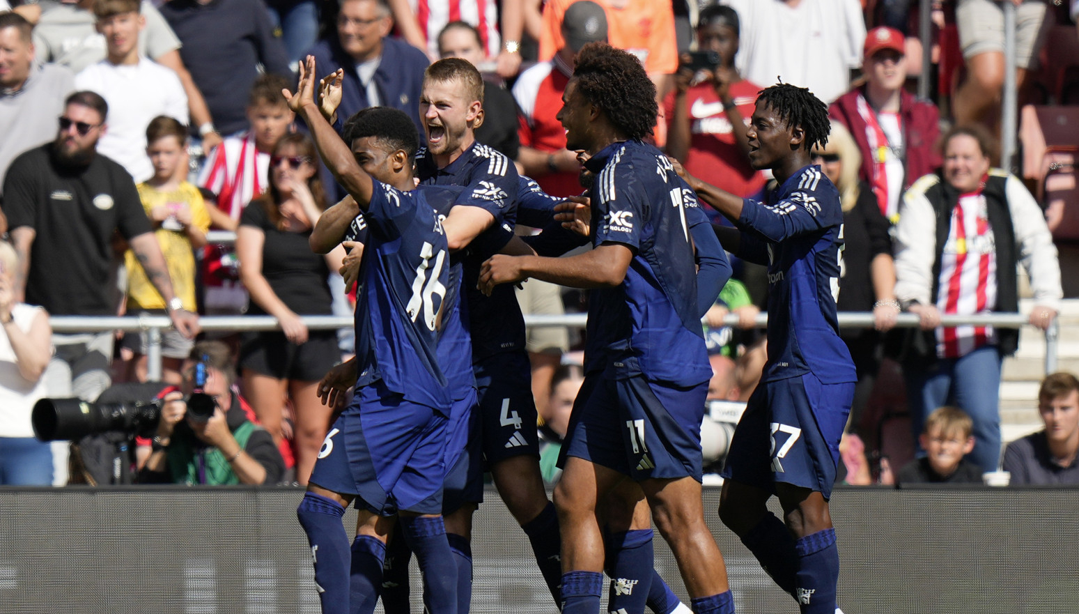 Junajted "pregazio" Sautempton