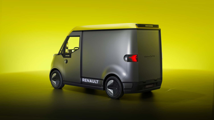 Renault predstavo kombi Estafette – prosto da poželite da ga vozite FOTO