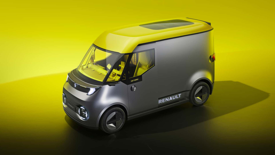 Renault predstavo kombi Estafette – prosto da poželite da ga vozite FOTO