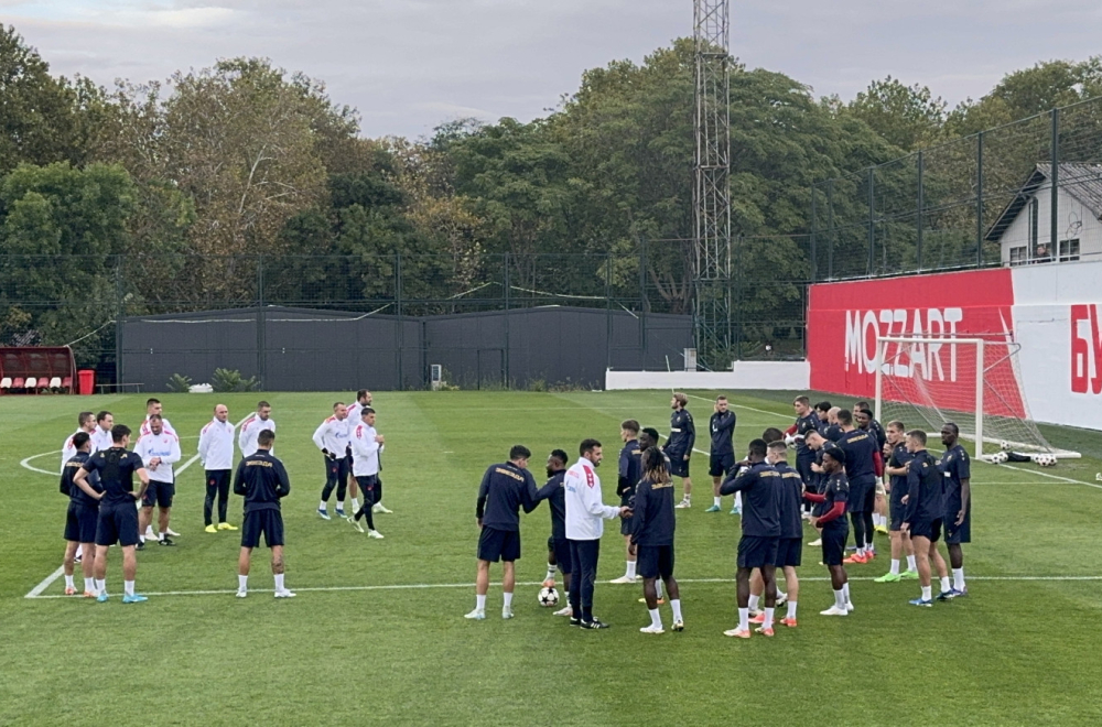 B92.sport na treningu Zvezde – poslednje pripreme pred spektakl FOTO/VIDEO