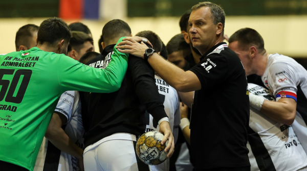 Trener rukometaša Partizana u neverici zbog jedne stvari: "Ne sećam se kada je ovako bilo"