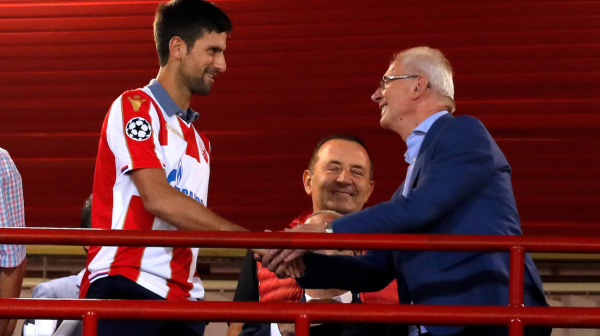 Kako je zvezdaš Đoković napravio haos zbog "svoje" Benfike FOTO