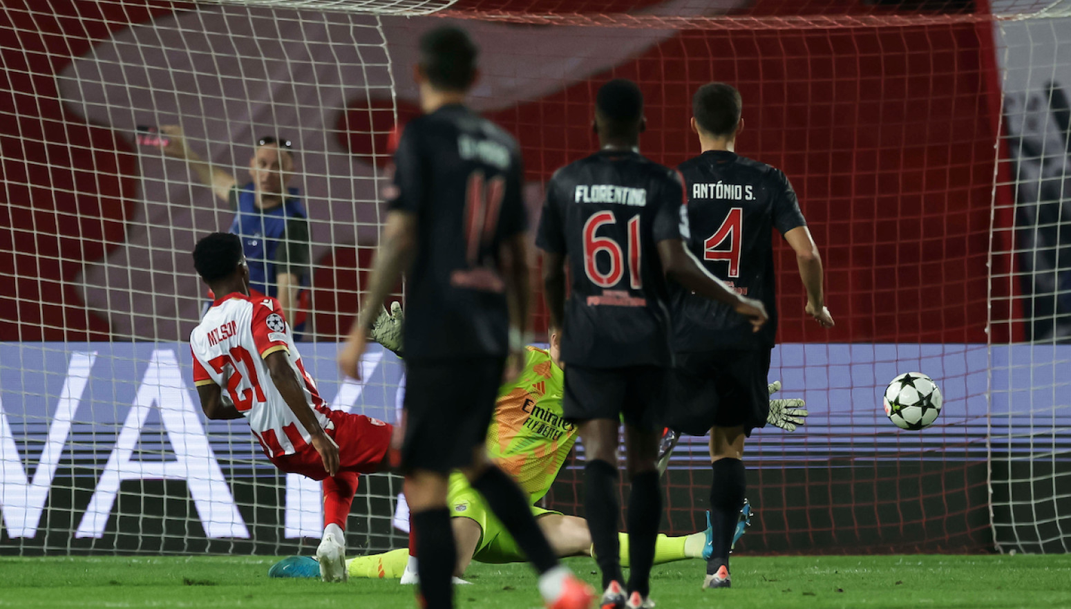 Milson – Zvezdin prvi gol u Ligi šampiona VIDEO