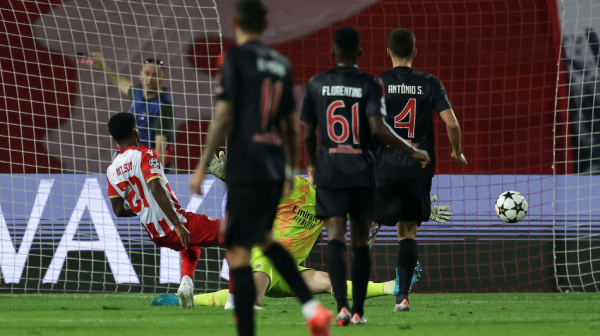 Milson – Zvezdin prvi gol u Ligi šampiona VIDEO