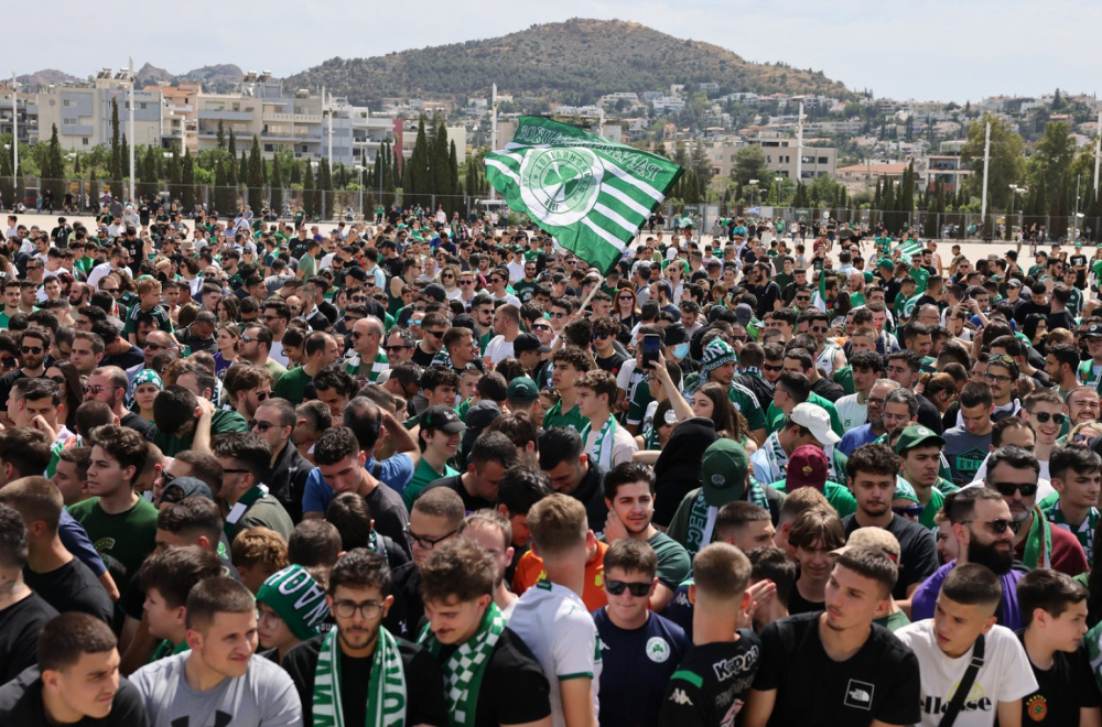 Totalna euforija zbog Partizana – Atina "preplavljena" navijačima VIDEO