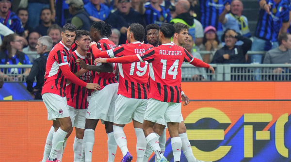Zvezda videla Milan i Inter – "rosoneri" u finišu stigli do tri boda