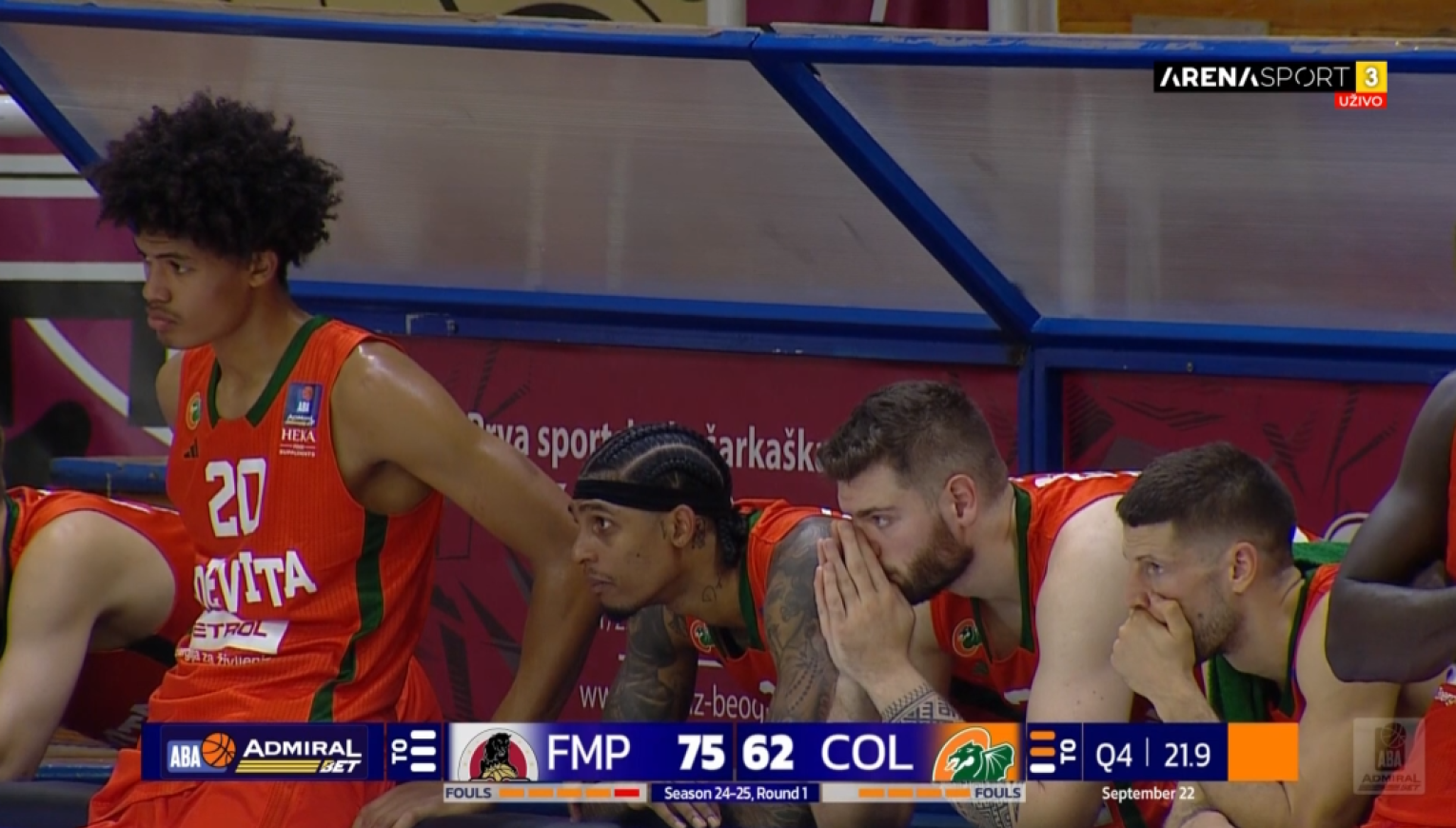 Stravična scena u Železniku: Slovenac pao na glavu, iznet sa terena VIDEO