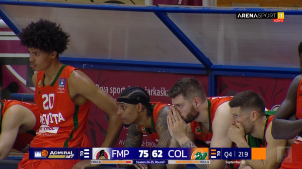 Cedevita Olimpija se oglasila o stanju povređenog košarkaša