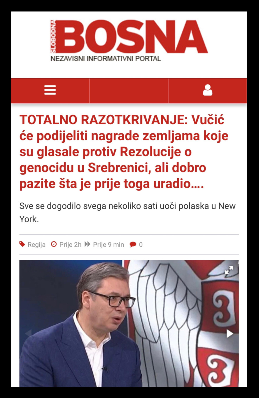 Vučić nagrađuje zemlje koje su glasale protiv rezolucije o genocidu: Islamisti besni zbog poraza u UN