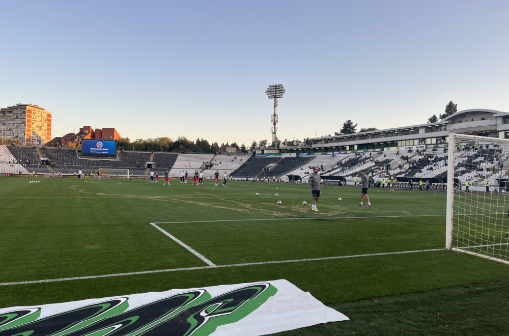 Ovako izgleda teren u Humskoj pred derbi VIDEO