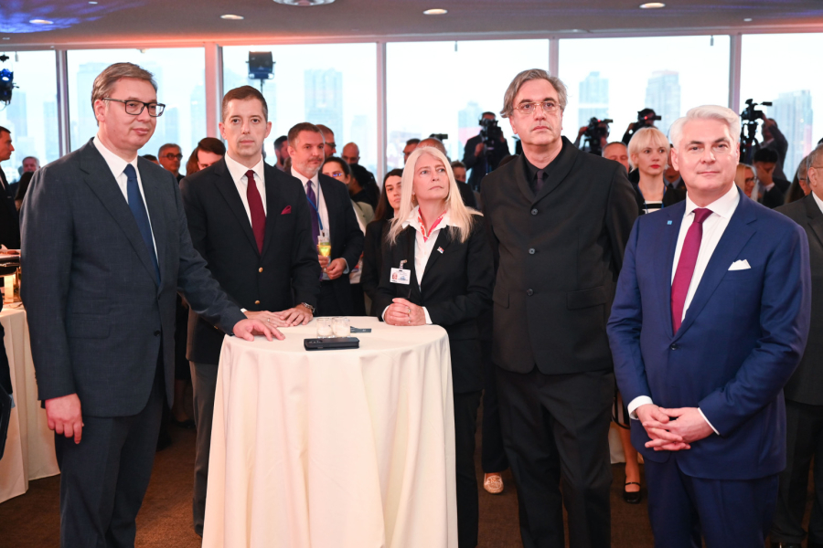 Begović na prijemu Serbia Beyond Future: Želimo ceo svet da uključimo u projekat BIO4 Kampus