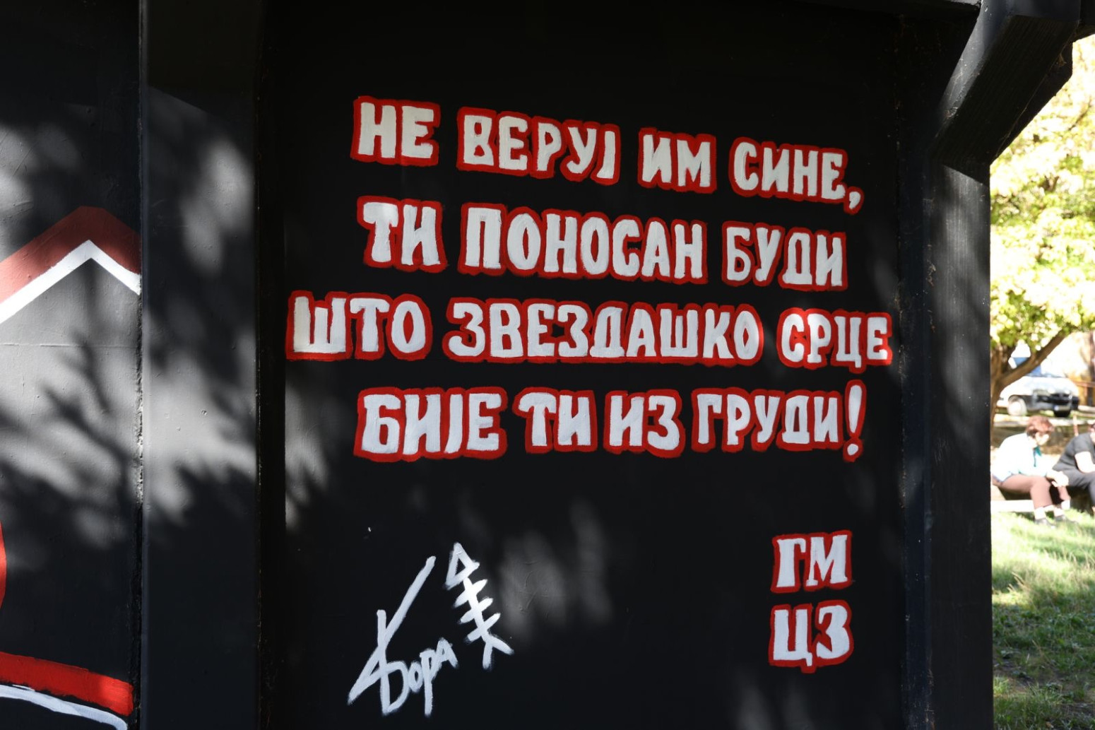 Oslikan novi mural sa likom Bore Đorđevića  FOTO