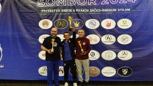 Održano pojedinačno prvenstvo Srbije u rvanju