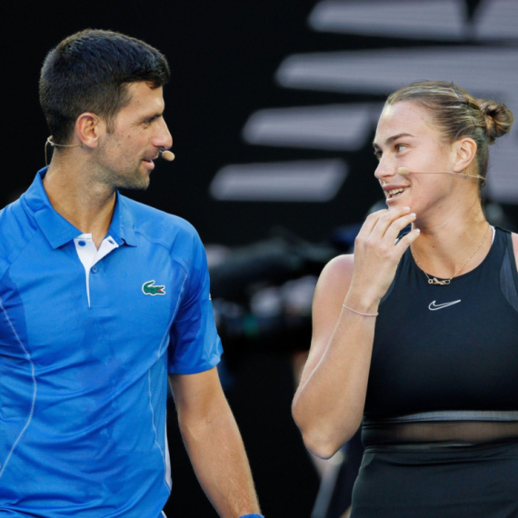 Sabalenka objavila fotografiju sa Đokovićem: "Dobro udaranje" FOTO