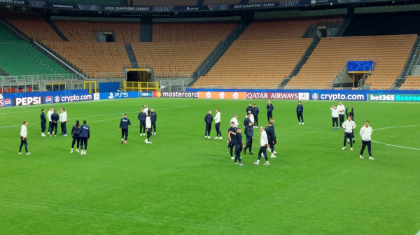 Zvezda osetila travu u Milanu FOTO