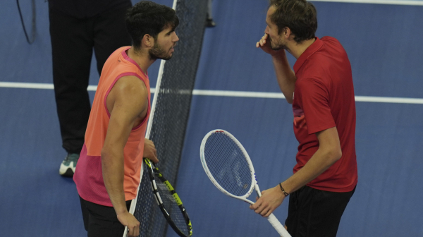 Medvedev otkrio šta je rekao Alkarasu – pecnuo ga za US open VIDEO