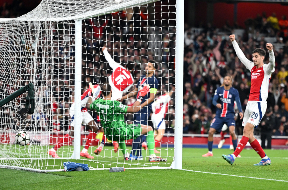 Arsenal nokautirao PSŽ, Lever ostavio Milan na 0/2