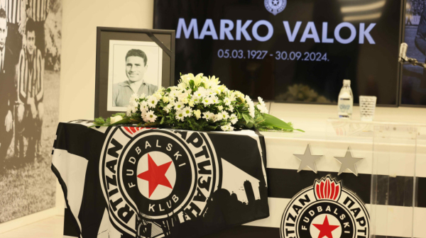 Partizan se oprostio od svoje legende