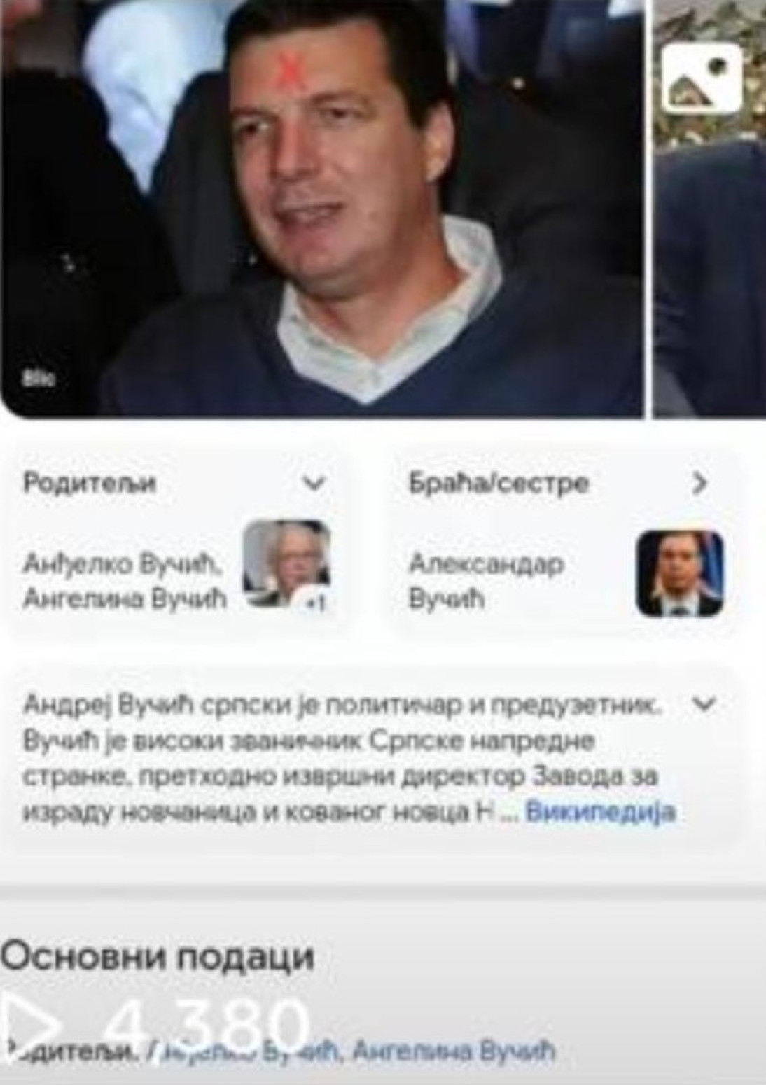 Tiktoker nacrtao mete porodici Vučić i nastavio politiku brutalnog nasilja FOTO