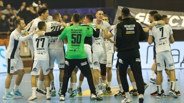 Partizan posle velike drame slavio u Pančevu