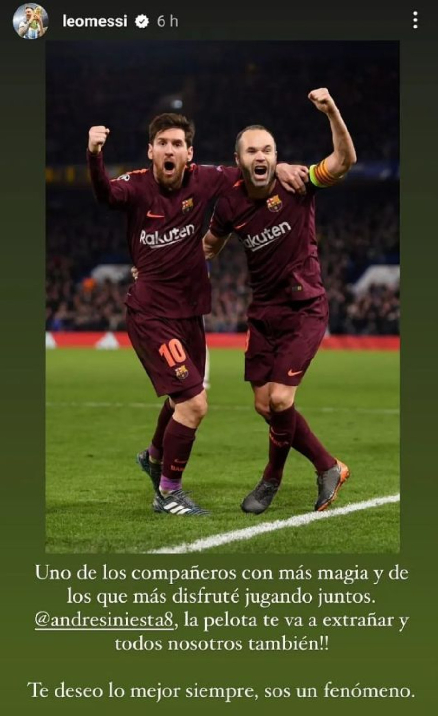 Mesija pogodila vest: Nedostajaćeš lopti