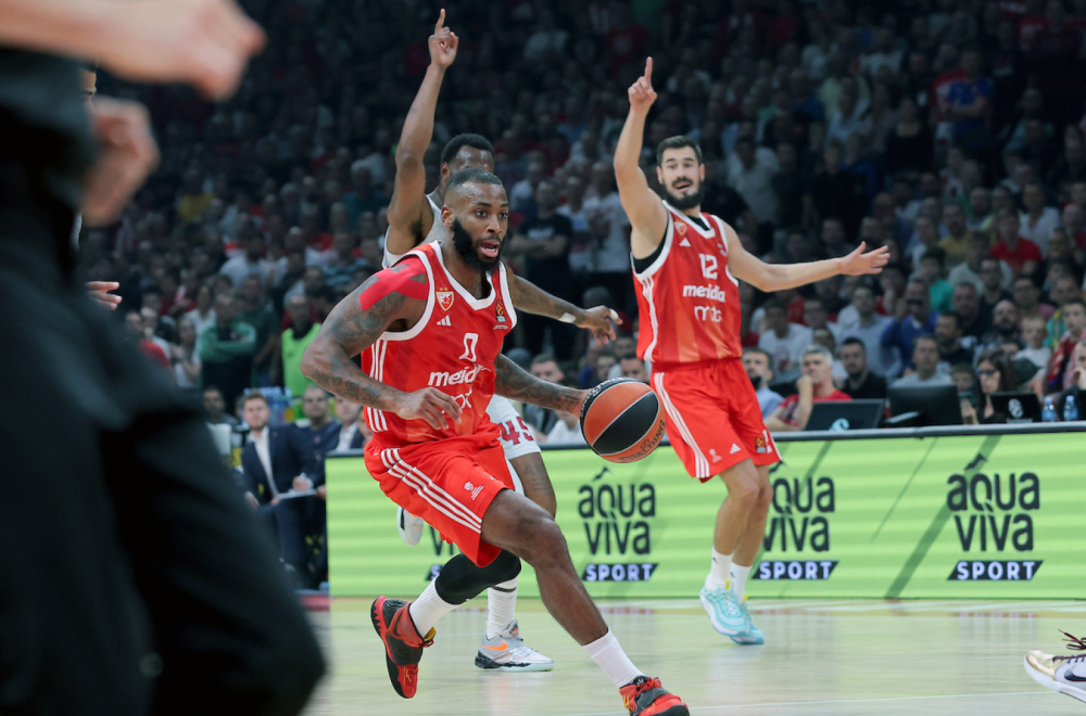 Zvezda srušila Baskoniju: Šuterska rapsodija i "ludnica" u punoj Areni