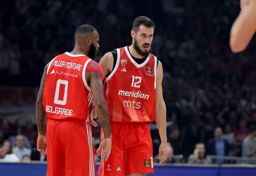 Zvezda srušila Baskoniju: Šuterska rapsodija i ludnica u punoj Areni