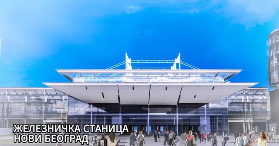 Kako napreduju radovi na železničkoj stanici Novi Beograd? FOTO