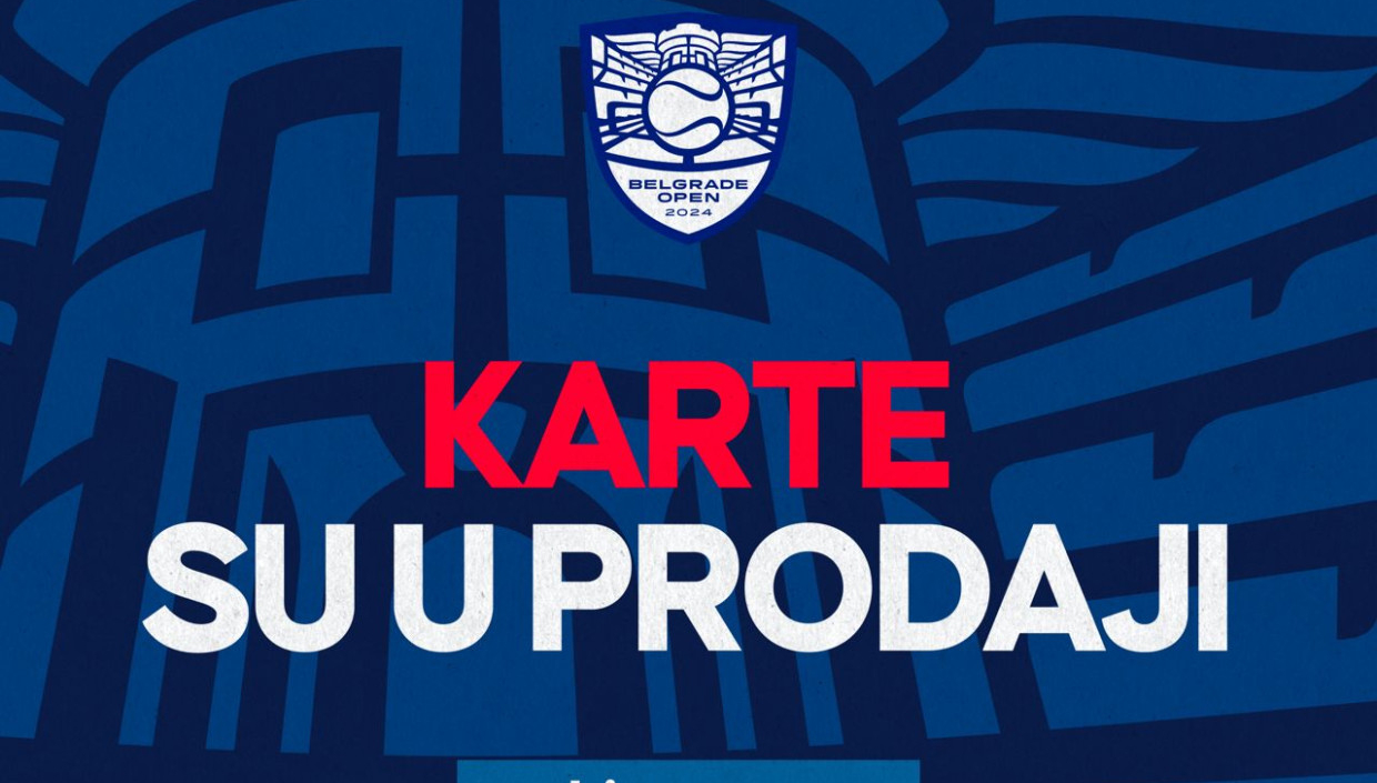 Počela prodaja karata za Beograd open