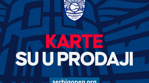 Počela prodaja karata za Beograd open