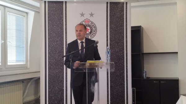 Ljajić na čelu Partizana - Mijatović, Lazović i biznismeni dižu crno-bele na noge VIDEO