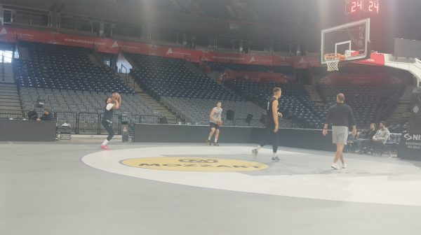 B92.sport na treningu Partizana: "Grobari" imaju razloga za optimizam VIDEO