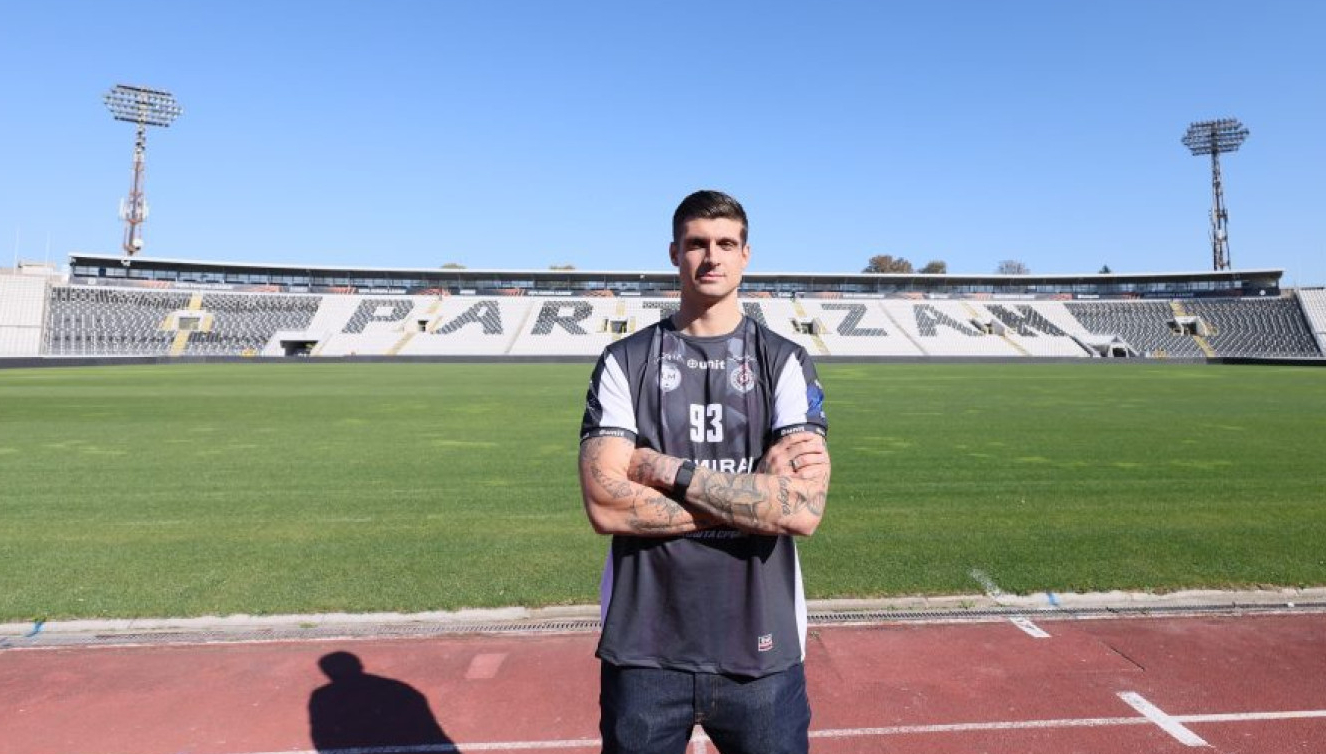 Petar Đorđić u Partizanu: "Pamtim tatino osvajanje titule" FOTO/VIDEO